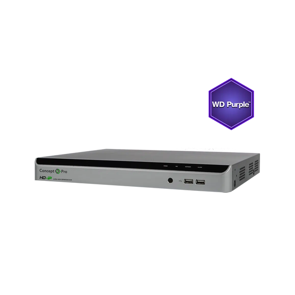 Concept Pro 32 Channel 8MP NVR with PoE