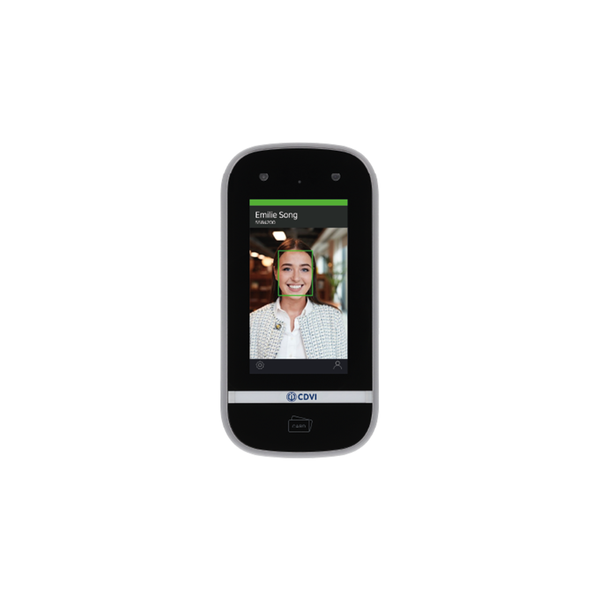 Rapid facial recognition terminal