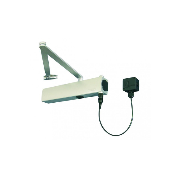 Closing force EN1-6 Complete with free swing arm assembly in Silver