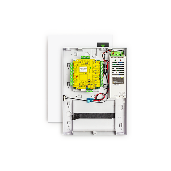 Net2 Plus - 1 door controller, 12V 2A PSU, with Plastic cabinet