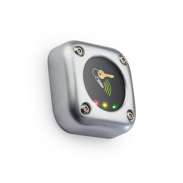 Proximity reader - Metal, satin chrome