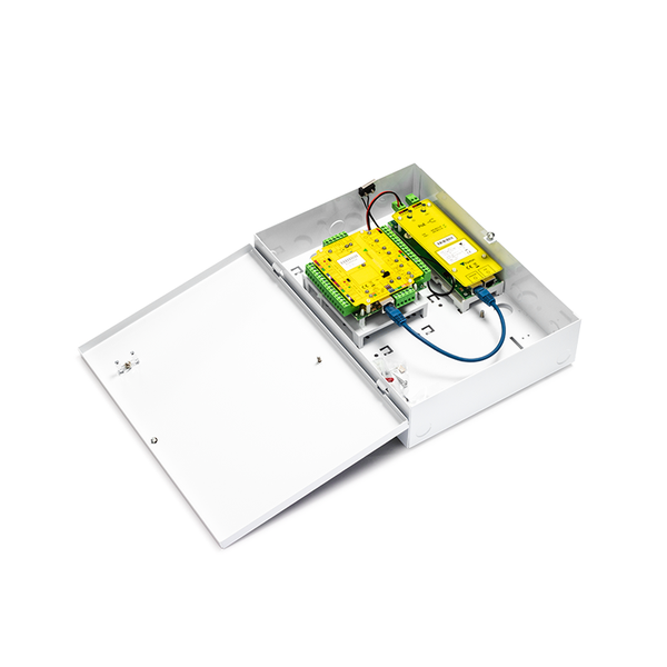 Net2 Plus - 1 door controller, PoE+, with Metal cabinet