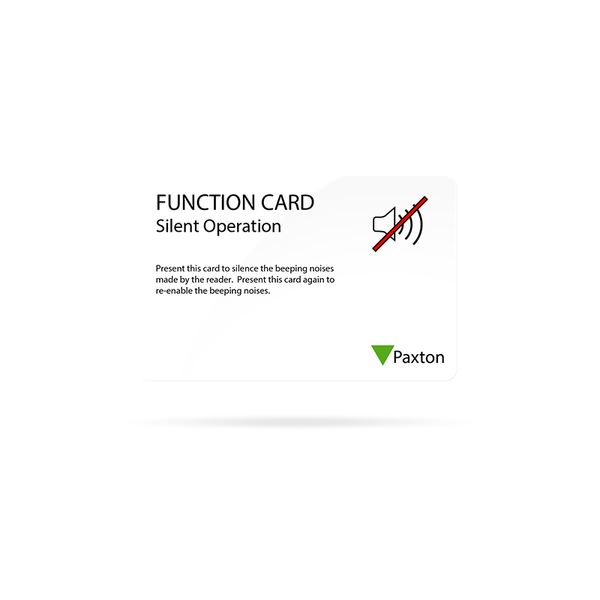 Net2 - Silent Operation Card
