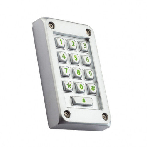 Compact keypad - Vandal resistant, metal