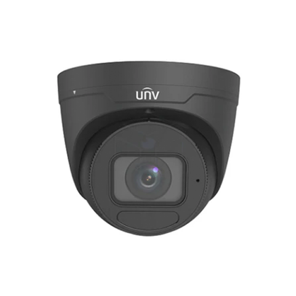 Uniview Easy 4MP IP Motorised Turret Camera Black