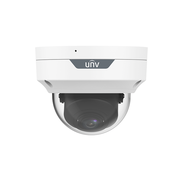 Uniview Easy 4MP IP Motorised External Dome Camera - White