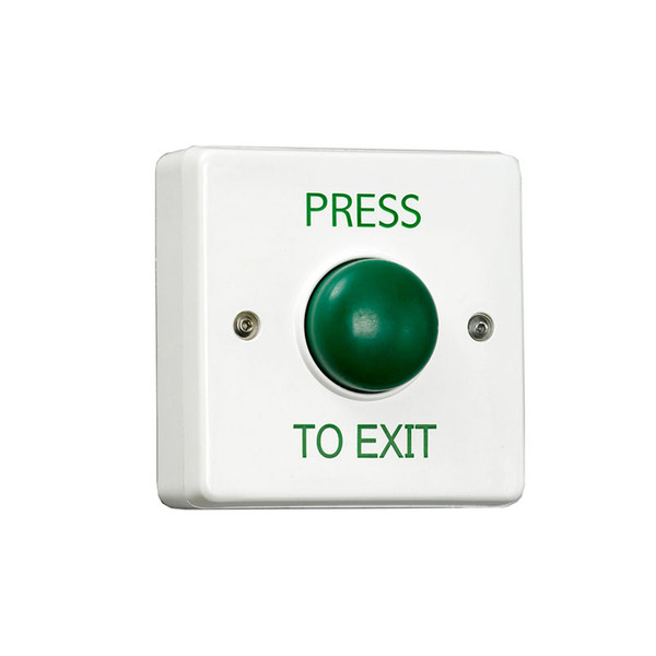 Plastic Green Dome Button