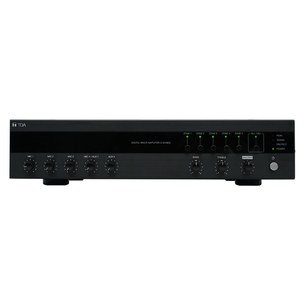 A-3200 Series 240 Watt Digital Mixer Amplifier, 5-zone, 6 input
