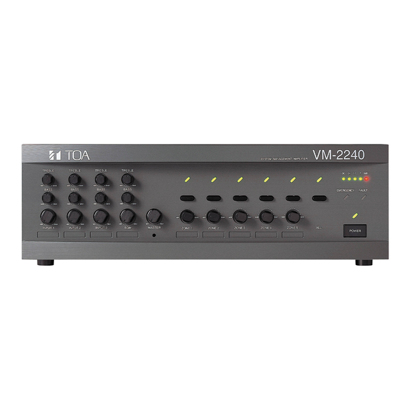 5 zone amplifier, 120W