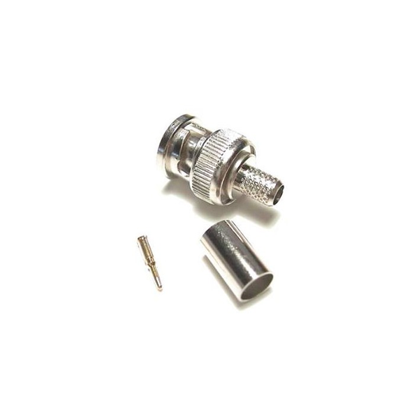BNC MALE CRIMP SINGLE