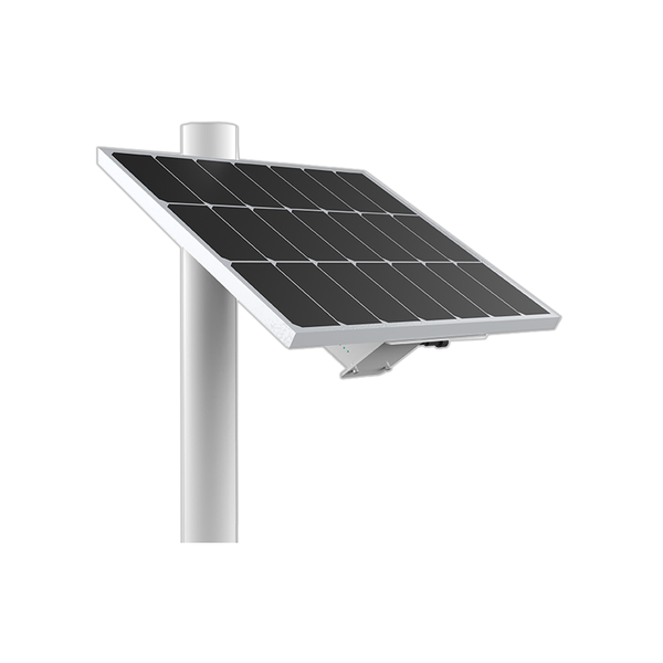 60W Solar Panel and 30Ah Battery Pack with pole/wall mounts