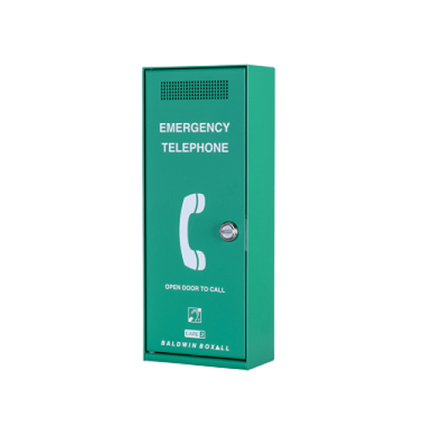 Care2 Emergency Tel.Green Lock Door