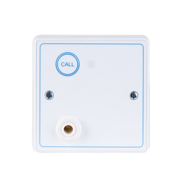 Call Point with 6.35mm Jack Socket White