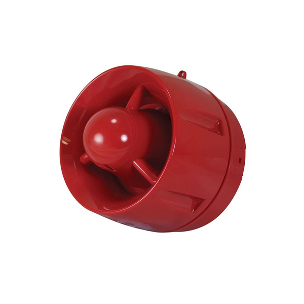CX XP95 Wall voice sounder shallow base RED