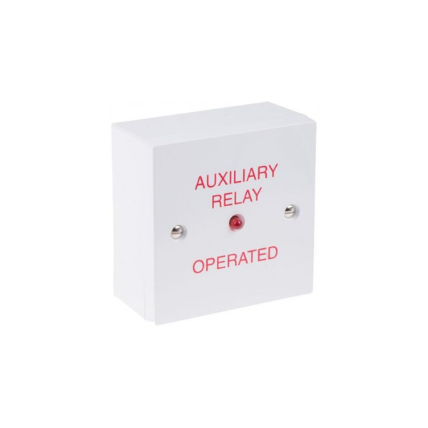 RIU-R24B 24v 'Auxiliary Relay Operated' text - Surface