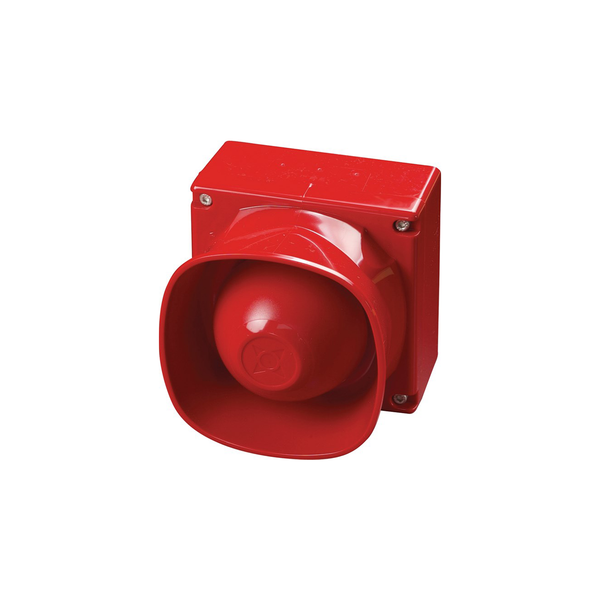XP95 Open-Area Multi-Tone Sounder - Outdoor - Red Body