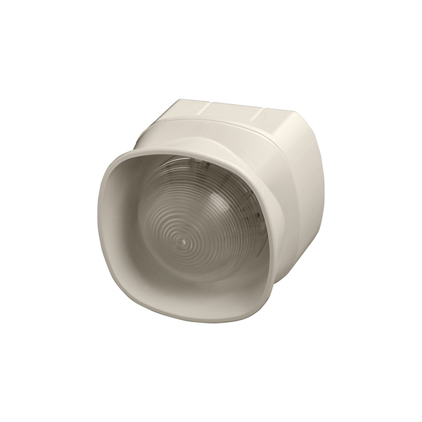 XP95 Open-Area Multi-Tone Sounder VID - White Body (Red Flash) - Isolating