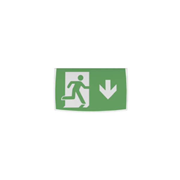 20m Exit Sign Symbol Down