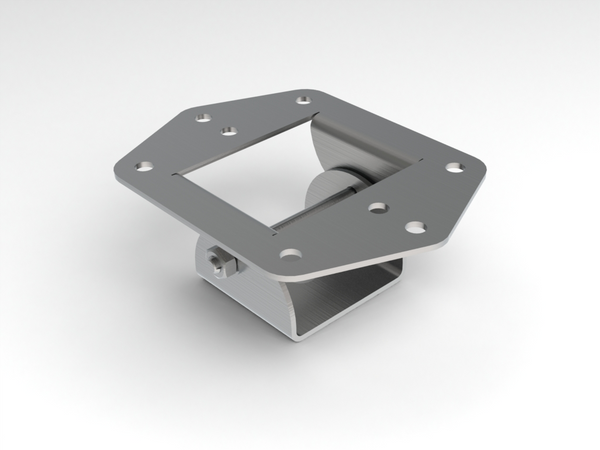 Single adjustable mount (poles)