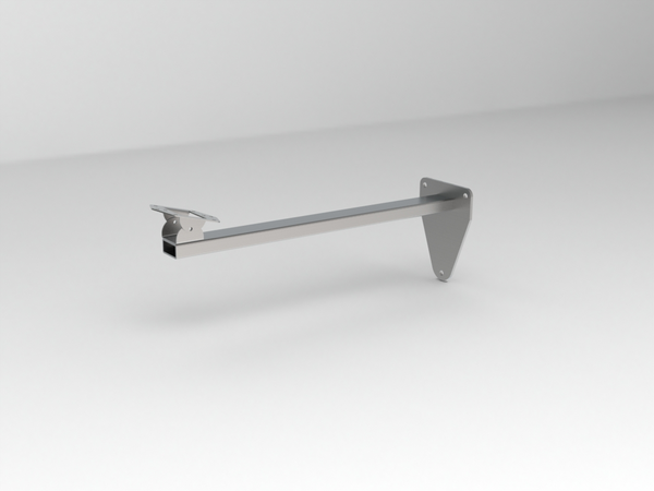 Wall mount static housing bracket 600mm long