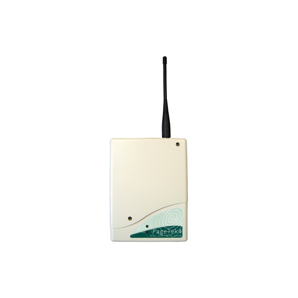 12VDC programmable 5 zone PageTek 4 transmitter with aerial