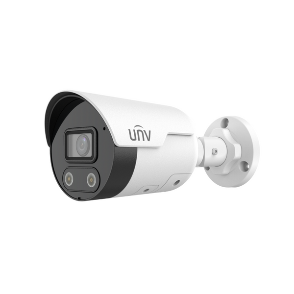 Uniview Prime-I 8MP Tri-Guard 1.0+ Fixed Bullet Camera (2.8mm) - White 