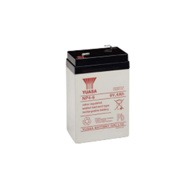 SEALED LEAD ACID BATTERY 6V 4AH (FOR RCC)