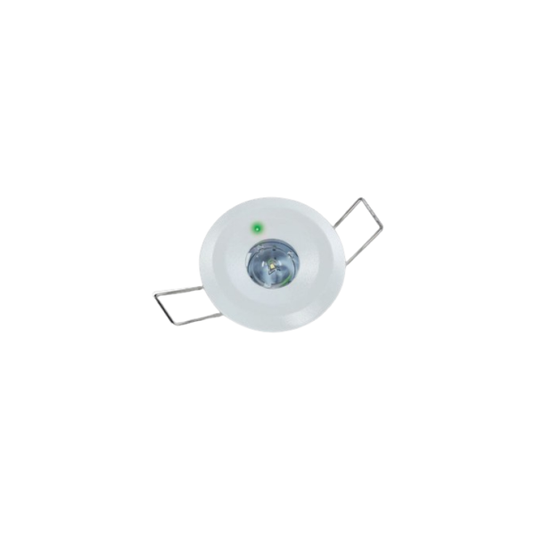 LED-Lite Addr.Maint'd 3 Hr 3W LED c/w corridor lens & remote box