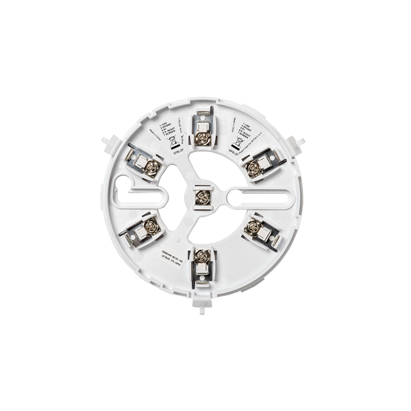 Ziton Sounder Terminal Base. White