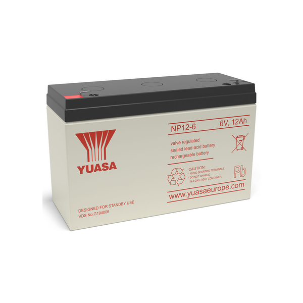 Yuasa 12v 12A/h Sealed Lead Acid Battery