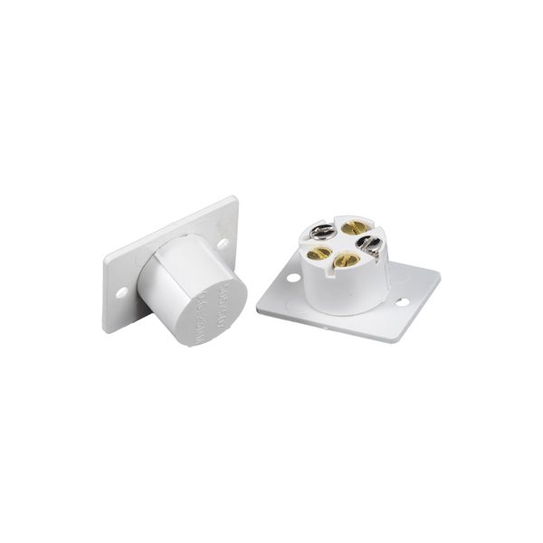 F.Cont.5T Twin Rectangular White