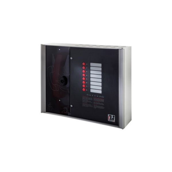 Lexicomm Network 4 line Master Station. Requires 1x 12v 7Ah for 24hr standby.
