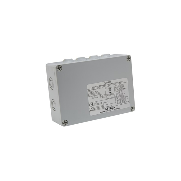Nittan Three Input - Three Output module  (Loop Powered), c/w -ve SCI and 1x mains rated output