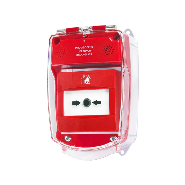 Weatherproof Call point housing (clear)