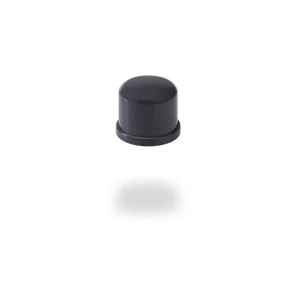 End Cap 25mm Grey (Mx 10) (PIP-007G)