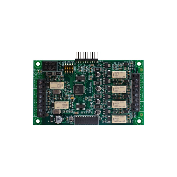 Advanced QuickZone XL - 4 zone expander card (c/w 2 sndr ccts, 2 switched -ve o/p's & 1 aux c/o relay)