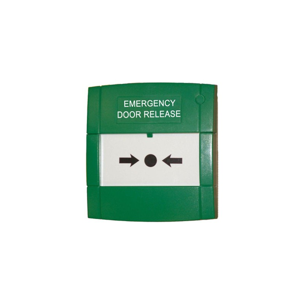 KAC M3A-G000SG-STCK-12 Green Break Glass Call Point - NO/NC Surface - Emergency Door Release