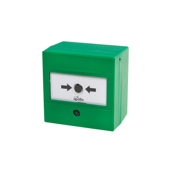 Apollo Dual Switch Manual Call Point Green