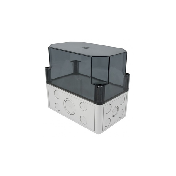 Hochiki DIN Mounting Box - Small (up to 4 DIN rail mods)