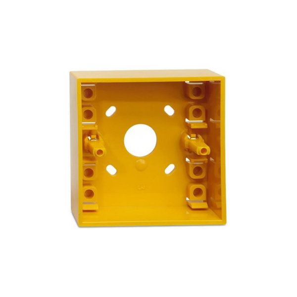 Surface Mounting Call Point Box (Yellow)