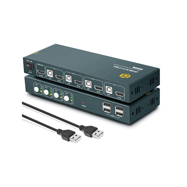 4 Channel HDMI KVM Switch (4in 1out)