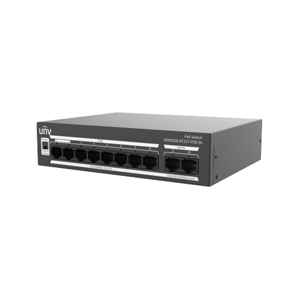 Uniview 8CH Unmanaged Ethernet PoE Switch