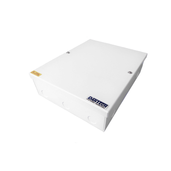 PSU 24V AC 8 x 1Amp output metal boxed
