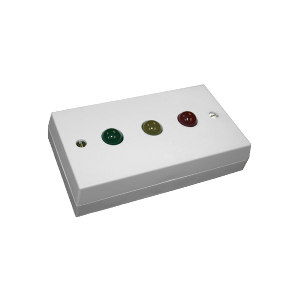 LED INDICATOR 12V RED / AMBER / GREEN (SET / UNSET ETC) IP66 ENCLOSURE