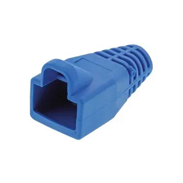 RJ45 Strain Relief Boots (Blue) Pack of 50