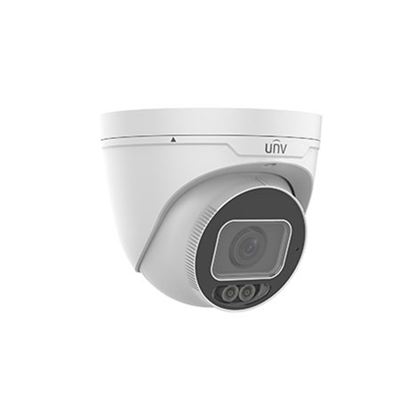 Uniview Prime 3 8MP IP AI ColourHunter Fixed External Turret Camera (2.8mm) - White