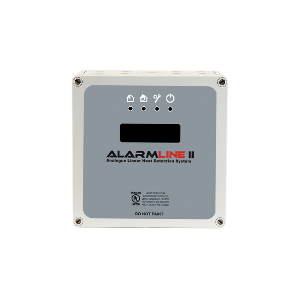 Alarmline II EN54 Analogue Control Unit. LCD, calibrate and configure without laptop