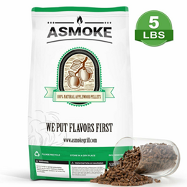 100% PURE APPLEWOOD PELLETS 5 LB 