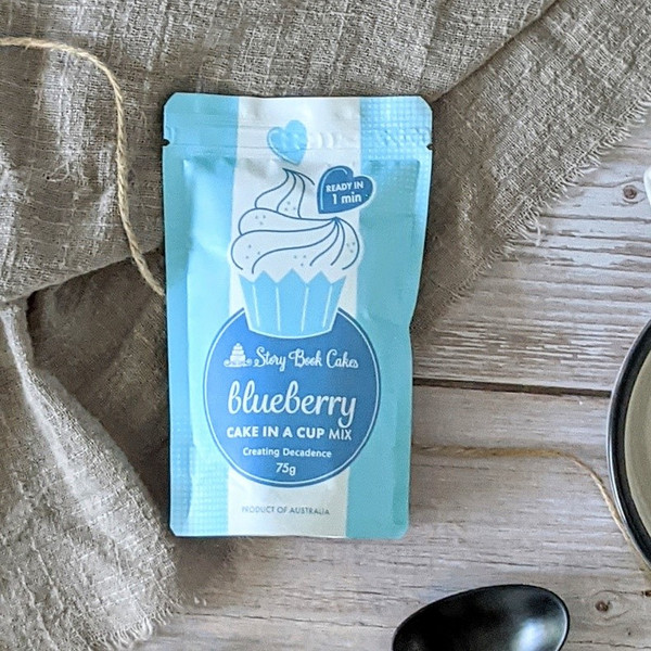 Blueberry Cake in a Mug Mix 80g