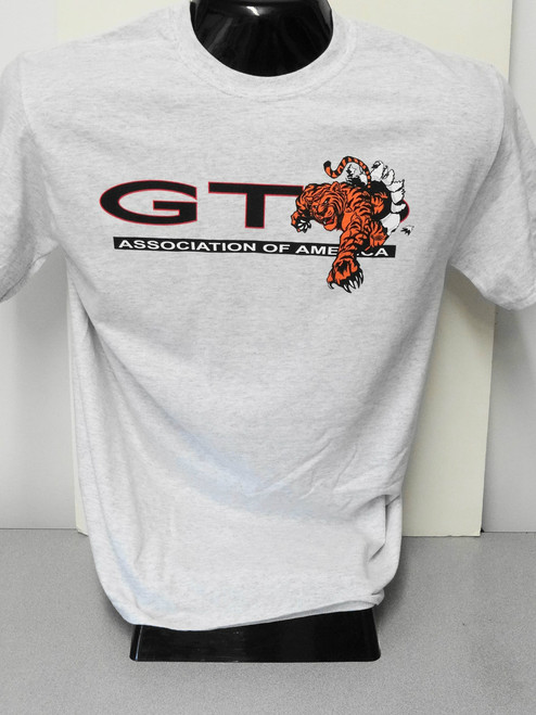 GTO ASSOCIATION OF AMERICA ASH PONTIAC TEE SHIRT